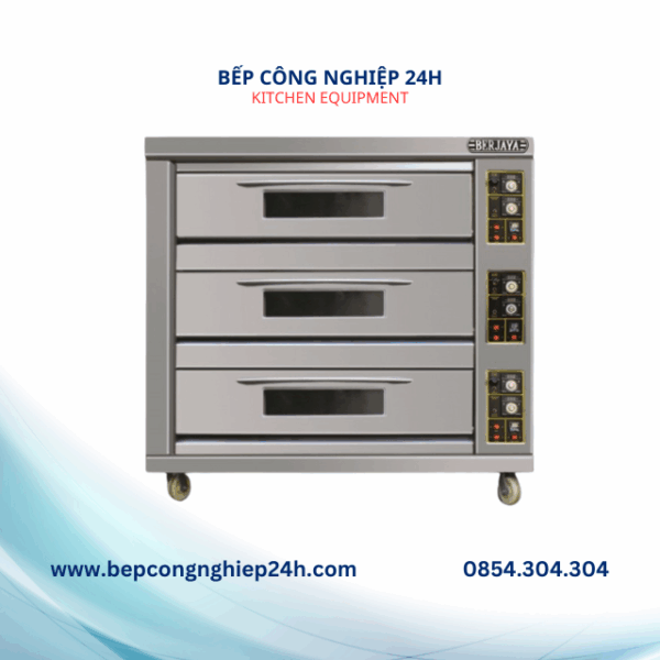 LÒ NƯỚNG 3 TẦNG 9 KHAY