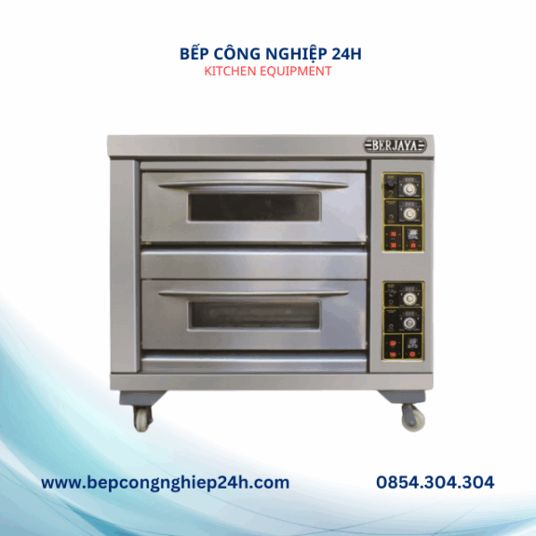 LÒ NƯỚNG 2 TẦNG 4 KHAY